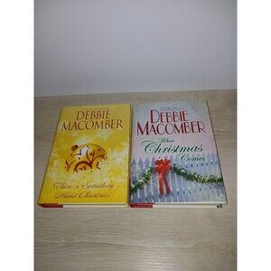 When Christmas Comes & There's Something About Christmas Books Debbie Macomber